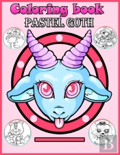 Pastel Goth Coloring Book