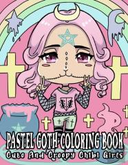 Pastel Goth Coloring Book