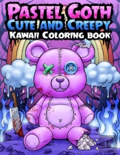 Pastel Goth Cute And Creepy Kawaii Coloring Book