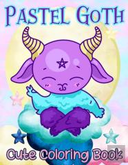 Pastel Goth Cute Coloring Book