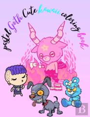 Pastel Goth Cute Kawaii Coloring Book