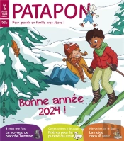 Patapon Janvier 2024 N°513 - Bonne Année 2024 : Les Sports D'Hiver