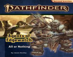 Pathfinder Adventure Path: All Or Nothing