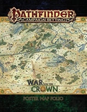 Pathfinder Campaign Setting: War For The Crown Poster Map Folio