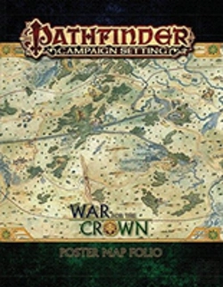 Bertrand.pt - Pathfinder Campaign Setting: War For The Crown Poster Map Folio