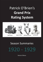 Patrick O'Brien'S Grand Prix Rating System: Season Summaries 1920-1929