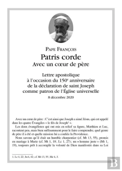 Bertrand.pt - Patris Corde ; Lettre Apostolique Avec Un Coeur De Père