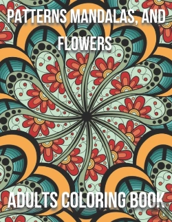 Bertrand.pt - Patterns Mandalas, And Flowers Adults Coloring Book