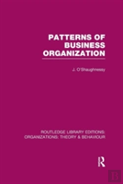 Bertrand.pt - Patterns Of Business Organization (Rle: Organizations)