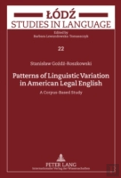 Bertrand.pt - Patterns Of Linguistic Variation In American Legal English
