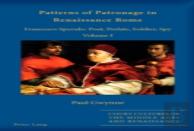 Patterns Of Patronage In Renaissance Rome