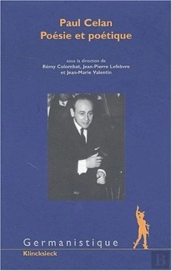 Bertrand.pt - Paul Celan : Poésie Et Poétique
