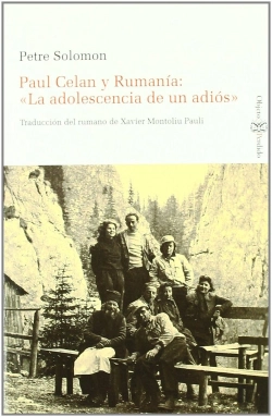 Bertrand.pt - Paul Celan Y Rumanía: Ôla Adolescencia De Un Adiósö
