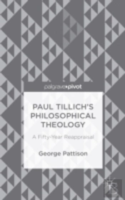 Paul Tillich'S Philosophical Theology