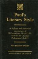 Paul'S Literary Style