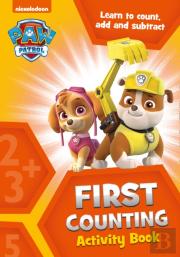 Paw Patrol First Counting Activity Book