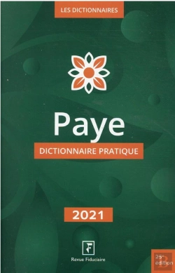 Bertrand.pt - Paye Dictionnaire Pratique 2021