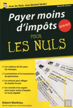 Bertrand.pt - Payer Moins D'Impots 2016-2017 Poche Pour Les Nuls