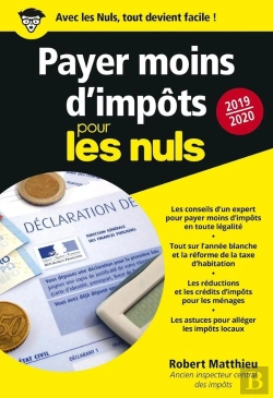 Bertrand.pt - Payer Moins D'Impots 2019-2020 Pour Les Nuls Poche