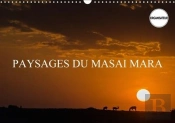 Paysages Du Masai Mara Calendrier Mural 2018 Din A3 Horizontal