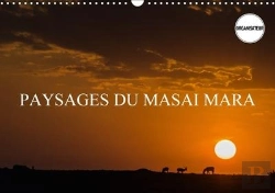 Bertrand.pt - Paysages Du Masai Mara Calendrier Mural 2018 Din A3 Horizontal
