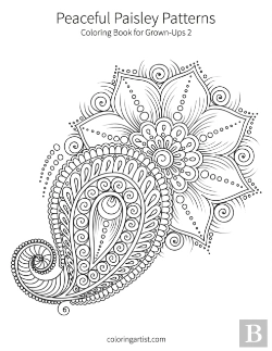 Bertrand.pt - Peaceful Paisley Patterns 2: Coloring Bo