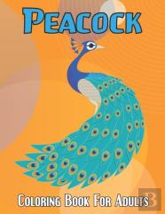 Peacock Coloring Book For Adults