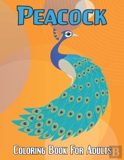 Bertrand.pt - Peacock Coloring Book For Adults