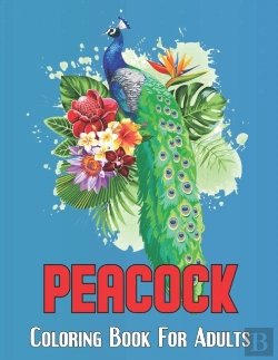 Bertrand.pt - Peacock Coloring Book For Adults