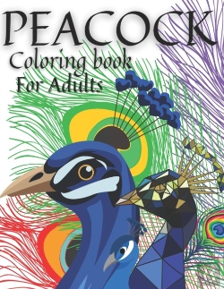 Bertrand.pt - Peacock Coloring Book For Adults