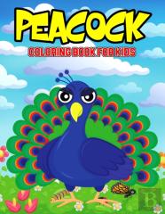 Peacock Coloring Book For Kids