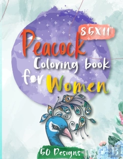 Bertrand.pt - Peacock Coloring Book For Women