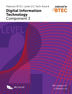 Bertrand.pt - Pearson Btec Level 1/2 Tech Award In Digital Information Technology: Component 3