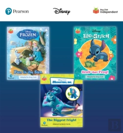 Bertrand.pt - Pearson Bug Club Disney Reception Pack B, Including Decodable Phonics Readers For Phases 2 And 3; Frozen: Fun In The Sun, Lilo And Stitch: Grab That Frog!, Monsters, Inc: The Biggest Fright