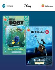 Pearson Bug Club Disney Year 2 Pack A, Including Orange And Turquoise Book Band Readers; Finding Dory: The Lost Otter, Wall-E: Robot Love
