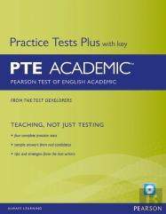 Pearson Test Of English Academic Practice Tests Plus And Cd-Rom With Key Pack