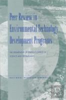 Peer Review In Environmental Technology Development Programs