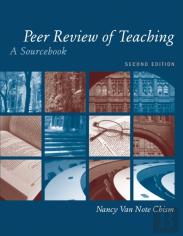 Peer Review Of Teaching