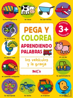 Bertrand.pt - Pega Y Colorea Vehiculos Ya Granja