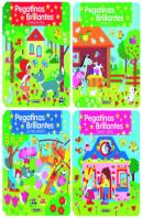Pegatinas Brillantes (4 Títulos)