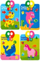 Pegatinas De Vinilo (4 Títulos)