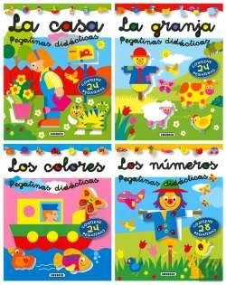 Bertrand.pt - Pegatinas Didácticas (4 Títulos)