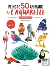 Peintre 50 Animaux À L'Aquarelle En 7 Étapes Pas-À-Pas