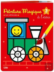 Peinture Magique À L'Eau ; Les Véhicules