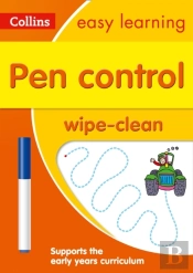 Pen Control Age 3-5 Wipe Clean Activity Book