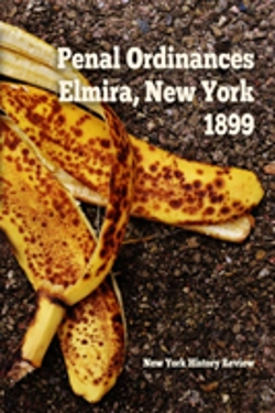 Bertrand.pt - Penal Ordinances Of Elmira, New York 1899