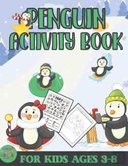 Bertrand.pt - Penguin Activity Book For Kids Ages 3-8