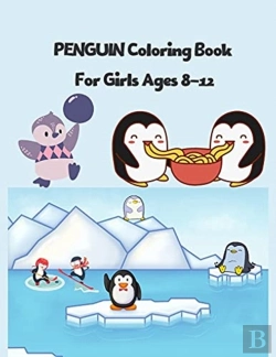 Bertrand.pt - Penguin Coloring Book For Girls Ages 8-12
