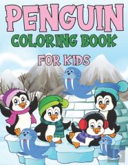 Penguin Coloring Book For Kids
