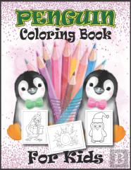 Penguin Coloring Book For Kids
